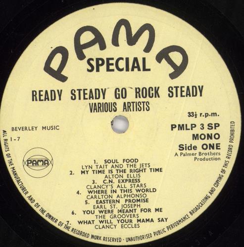邦楽 VA GET READY ROCK STEADY LP Various - Get Ready Rock Steady(LP レコード) - レゲエ